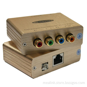 Y/Pb/Pr Component Extender Over Cat5e/6